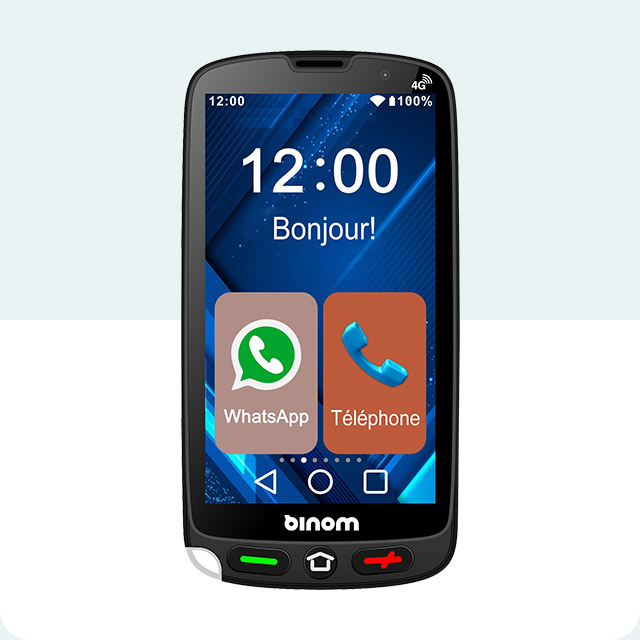 Smartphone sénior