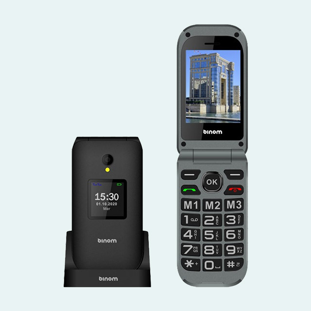 Téléphone portable sénior Binom X2